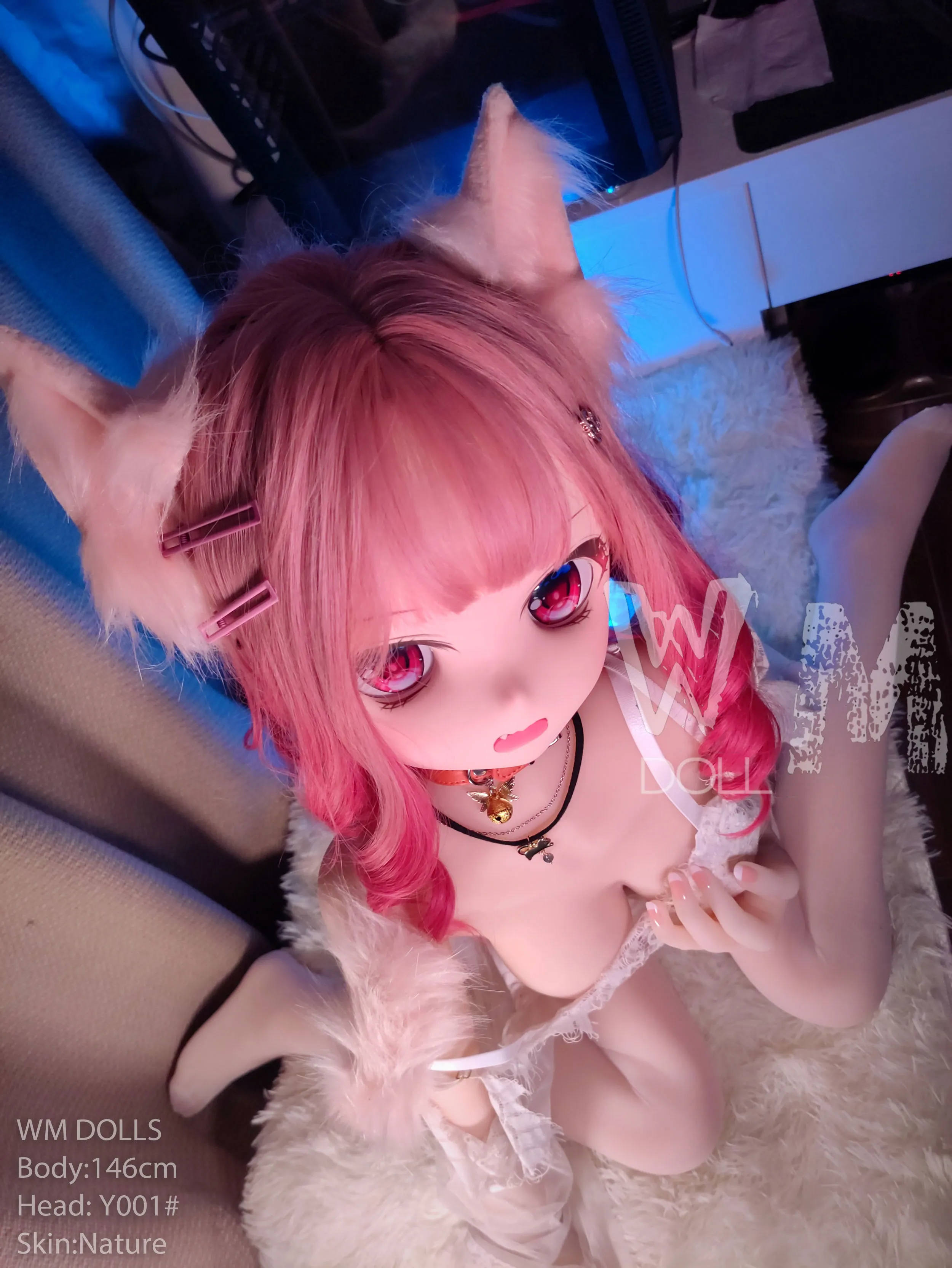 146cm (4ft9) B罩杯動漫情趣實體娃娃 - TPE身體搭配PVC頭部 #y001